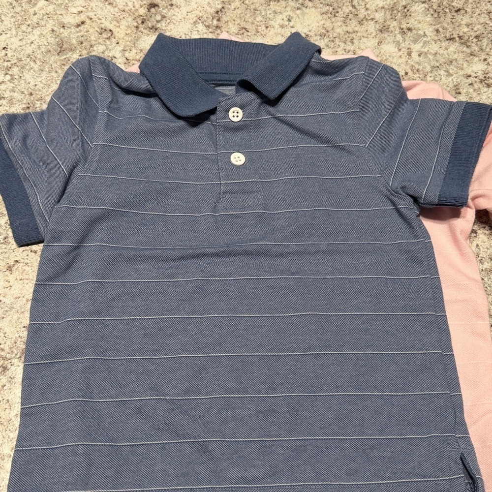 Tommy Bahama Kids Polo Shirts in Mint, Blue, and Pink - Picture 4 of 6
